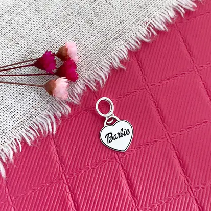 BERLOQUE CORAÇÃO BARBIE